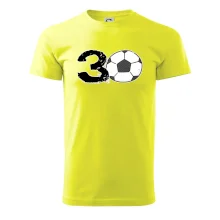 Futbal okrúhle narodeniny 30