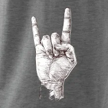 Rocková ruka kreslená Rocková ruka kreslená