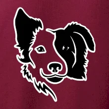 Border kólia obrys hlavy