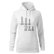 Šachové figúrky kreslené