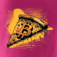 Bitcoin oranžová pizza Bitcoin oranžová pizza