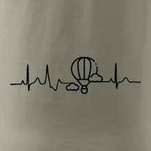 EKG lietanie balónom