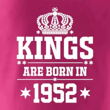 Kings are born in 1952