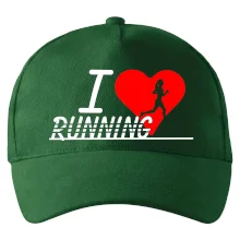 I love running dievča