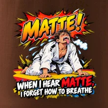 Matte vyčerpání po zápase