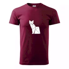 Origami mačka z boku