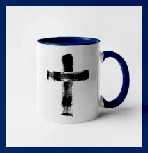 Jesus kríž štetcom