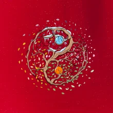 Yin & Yang strom - zima, leto