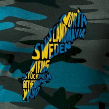 Mapy - názvy miest - Švédsko