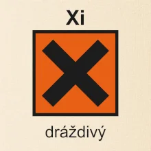 Xi Dráždivý - Výstražná tabuľka na tričku