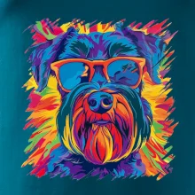 Bradáč farebný štýl 70s