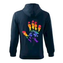 LGBT hand print