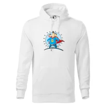 Otec superman - chlapec a chlapec Otec superman - chlapec a chlapec