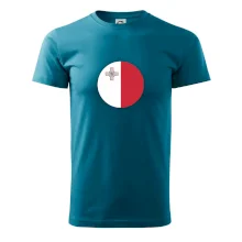 Vlajka Malta okrúhla veľká