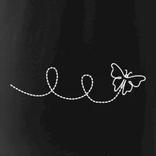 Dráha letu motýľa - slučka