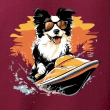 Border Kólia na vodnom skútri