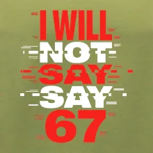 Červený - I Will Not Say SAY 67