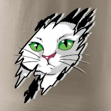 Kočka v roztrženém triku