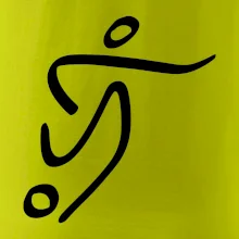 Fotbalista silueta Fotbalista silueta