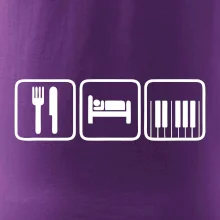 Eat sleep piano v rade