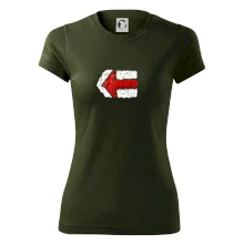 Párová turistická značka  červená Párová turistická značka  červená