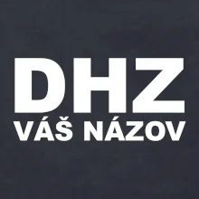 DHZ nápis (názov zboru - vlastný nápis)