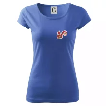 Folklór na prsníku veverička