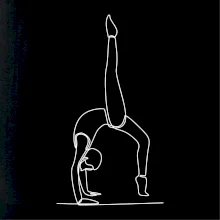 Gymnastika na rukách jedným ťahom