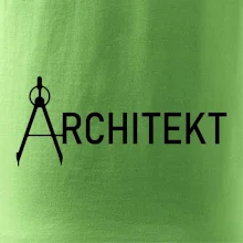 Architekt nápis
