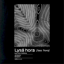 Lysá hora - vrstevnice v obdĺžniku