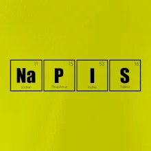 Vlastný nápis - periodická tabuľka