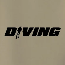 Diving nápis potápač