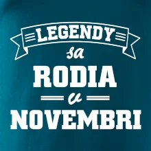 Legendy sa rodia v novembri