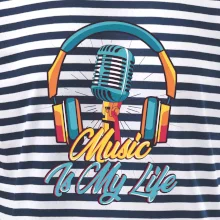 Music is my life slúchadlá