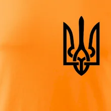 Ukrajina trojzubec prsník Ukrajina trojzubec prsník