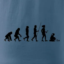 Evolúcia hubárka žena Evolúcia hubárka žena