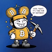 Hodl tight, it's time for my birthday!