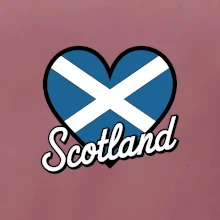 Scotland Srdce s vlajkou