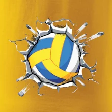 Volejbal lopta v triku