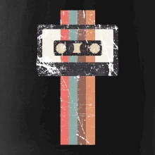 Retro kazeta - pruhy Retro kazeta - pruhy