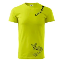 Cycling nápis šikmo