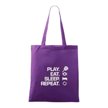 Play eat sleep repeat padel