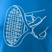 Tenisová raketa jedným ťahom