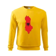 Albánsko mapa a znak Albánsko mapa a znak