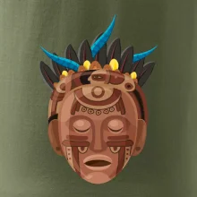 Mayová maska hnedá Mayová maska hnedá