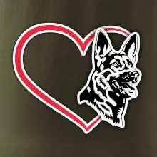 Nemecký ovčiak v srdci