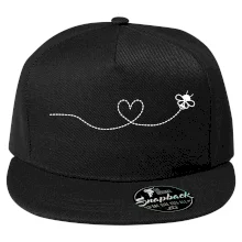 Dráha letu včely - srdce