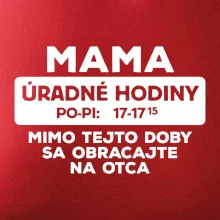 Mama úradné hodiny Mama úradné hodiny