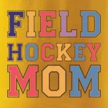 Field hockey mom - športové písmo