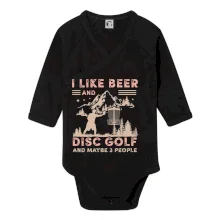 I like beer and disc golf